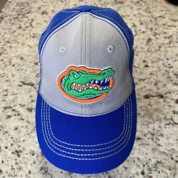 Top World UF Florida Gators Fitted Hat Embroidered Logo The Rookie Blue Orange - Picture 1 of 8